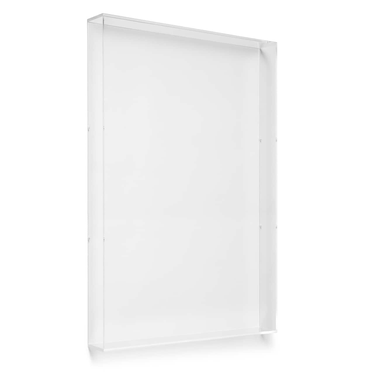 Wexel Art 2" UV Grade Clear Acrylic Backless Shadowbox Lid